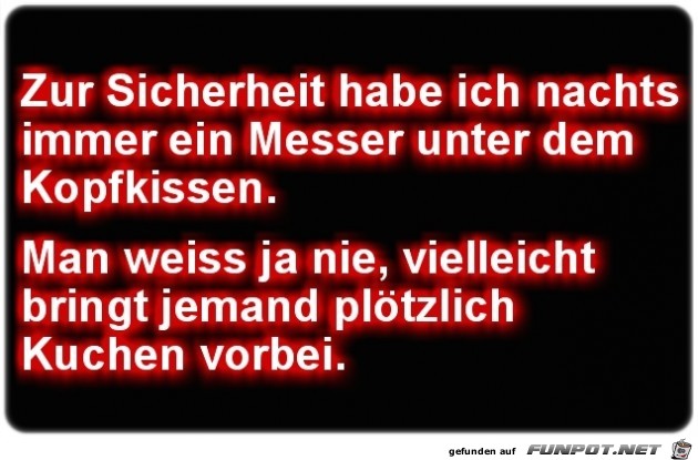 Sicherheit Sicherheit