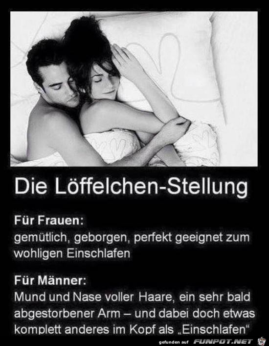 die Lffelchen-Stellung.....