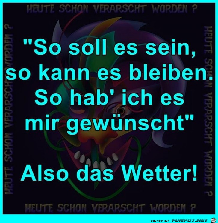 Wetter Wetter