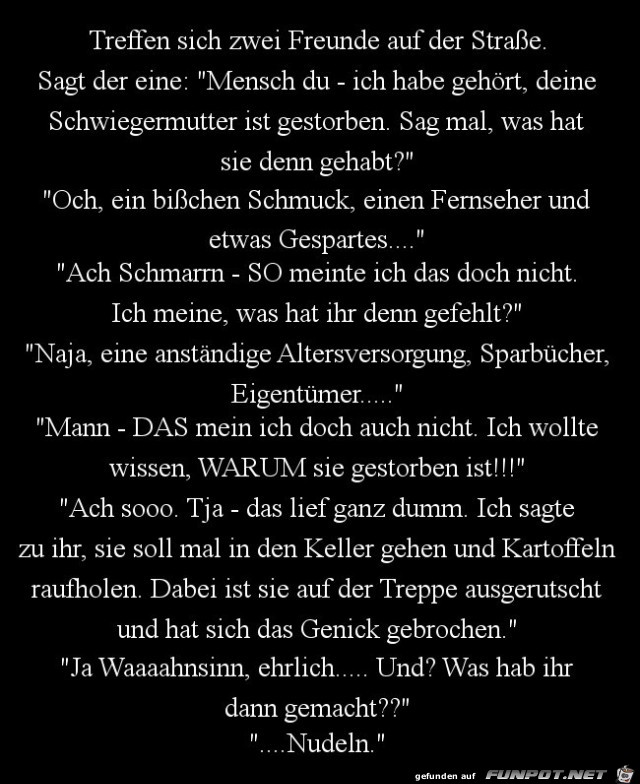 treffen sich zwei Freunde auf der Strasse...... treffen sich zwei Freunde auf der Strasse......