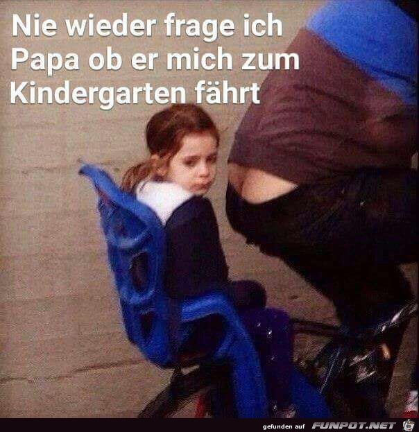 Fahrt mit Papa