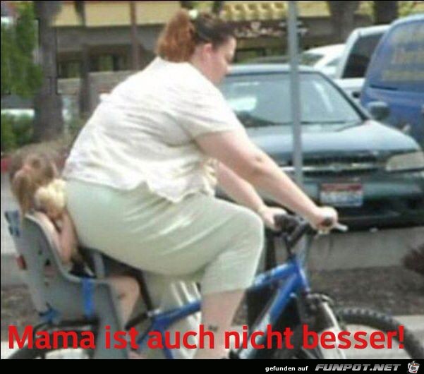 Fahrt mit Mama