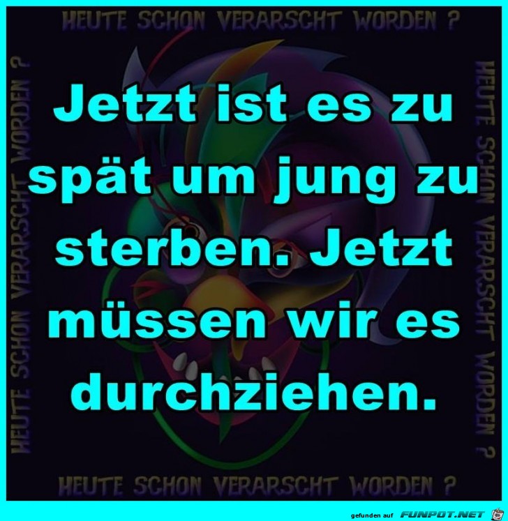 Zu spät Zu spät