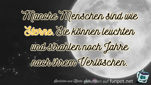 Manche Menschen sind wie Sterne Manche Menschen sind wie Sterne