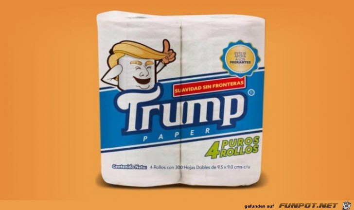 Toilettenpapier in Mexico