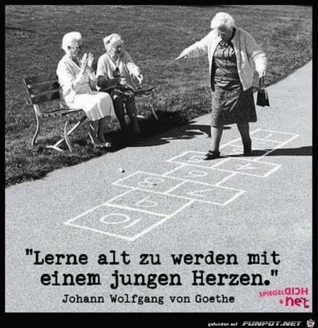 Lerne alt zu werden Lerne alt zu werden