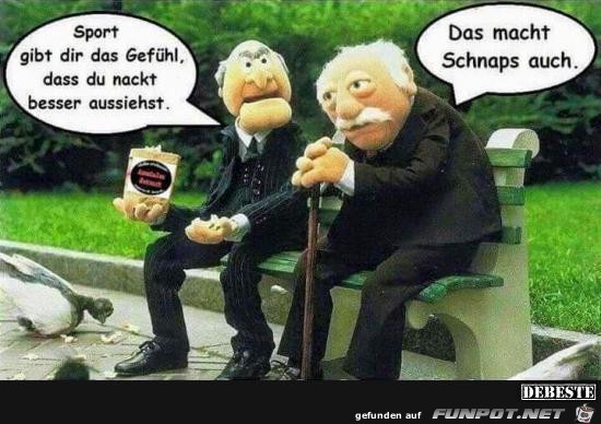 Sport gibt das Gefuehl Sport gibt das Gefuehl