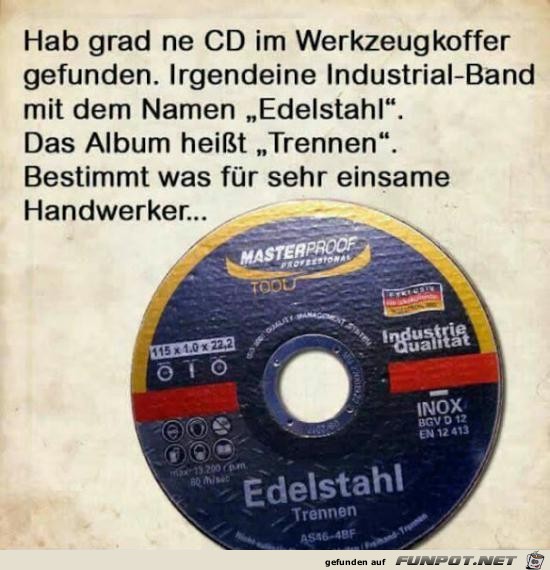 hab grad ne CD im Werkzeugkoffer gefunden......