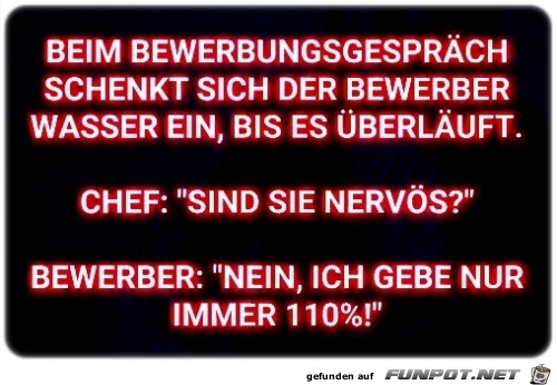 Bewerbung