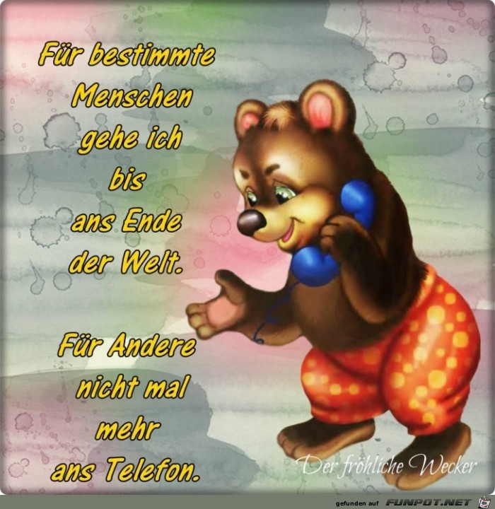 Fuer bestimmte Menschen Fuer bestimmte Menschen