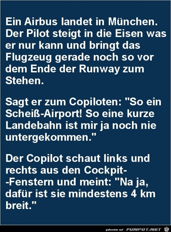 ein Airbus landet in München....... ein Airbus landet in München.......