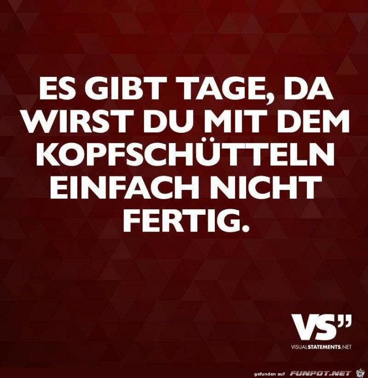 Kopfschütteln Kopfschütteln
