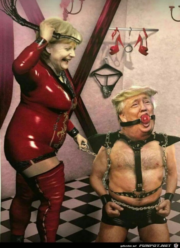 Angela und Trump haben ein Geheimnis Angela und Trump haben ein Geheimnis