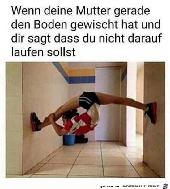 Boden gewischt Boden gewischt