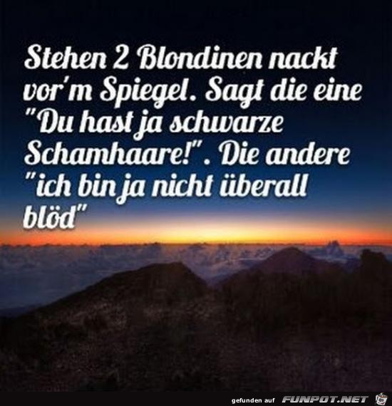 stehen 2 Blondinen vorm Spiegel stehen 2 Blondinen vorm Spiegel