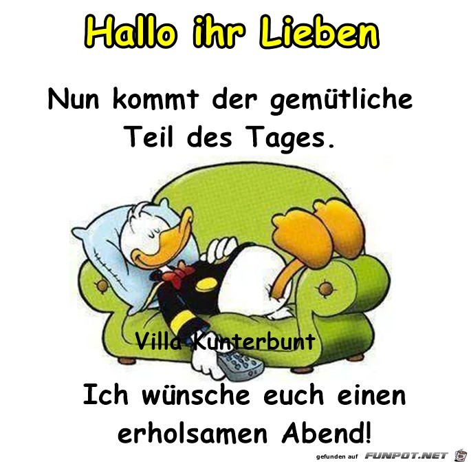 Hallo ihr Lieben Hallo ihr Lieben