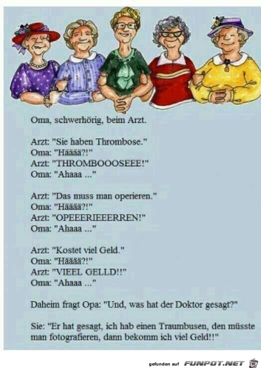 Oma schwerhoerig Oma schwerhoerig