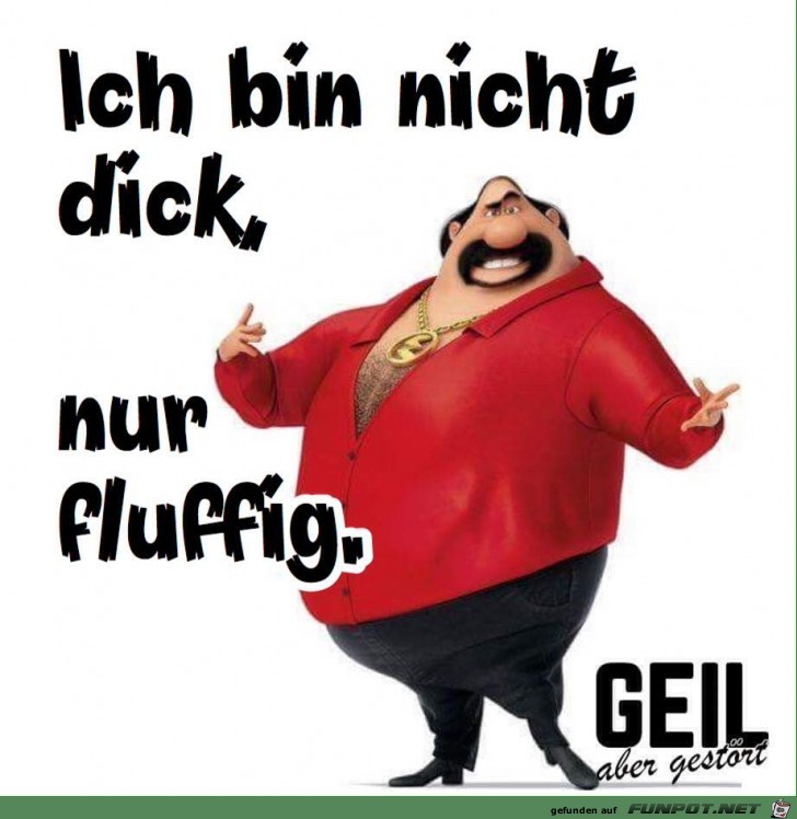 Bin nicht dick