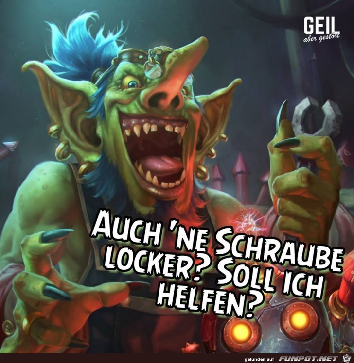 Auch ne Schraube locker Auch ne Schraube locker