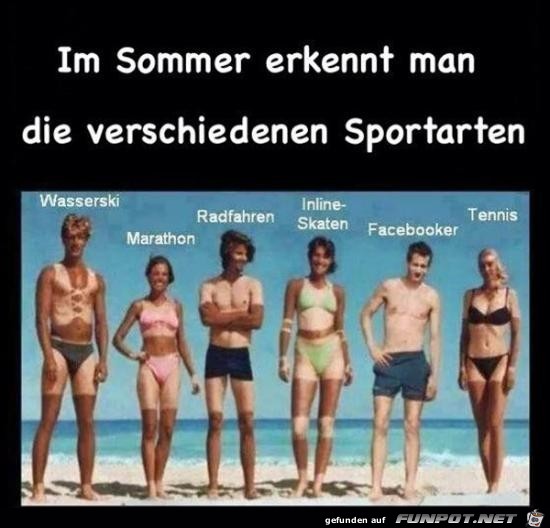 Sport im Sommer Sport im Sommer