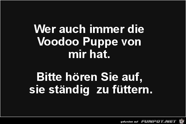 Vodoo-Puppe