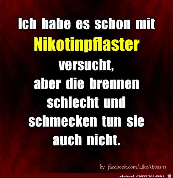 Nikotinpflaster Nikotinpflaster