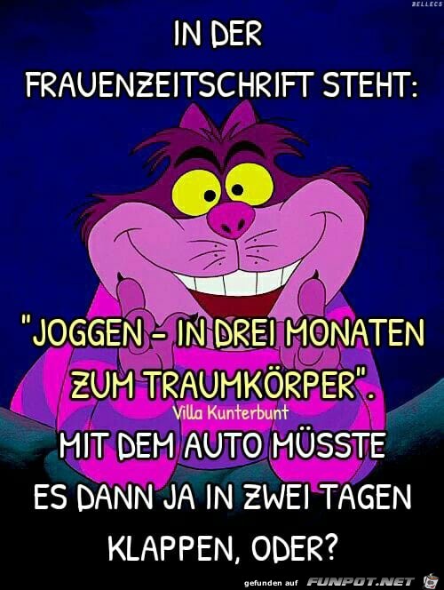 In der Frauenzeitschrift steht In der Frauenzeitschrift steht