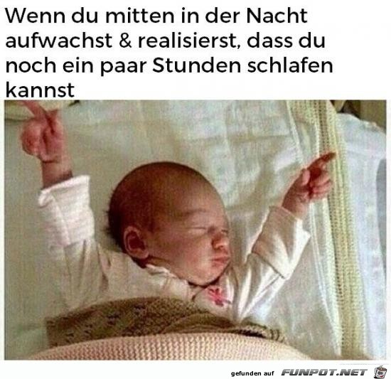 wenn du mitten in der Nacht aufwachst......