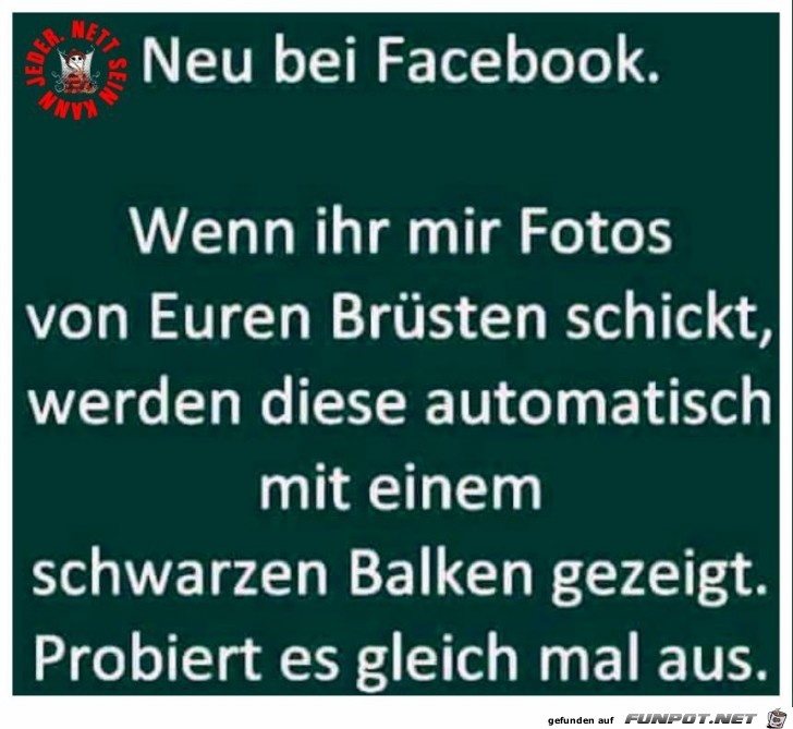 Neu bei Facebook