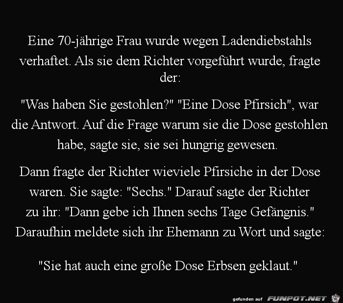 eine 70-jährige wurde verhaftet...... eine 70-jährige wurde verhaftet......