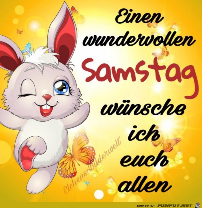 Einen wundervollen Samstag