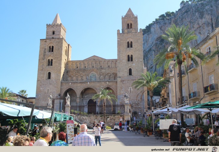 Die Kathedrale von Cefalu (Sizilien)