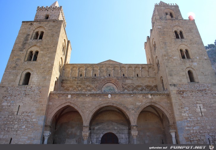 Die Kathedrale von Cefalu (Sizilien)