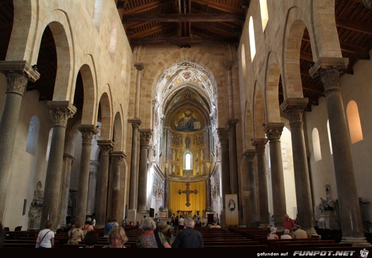 Die Kathedrale von Cefalu (Sizilien)