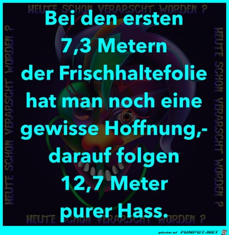 Frischhaltefolie Frischhaltefolie