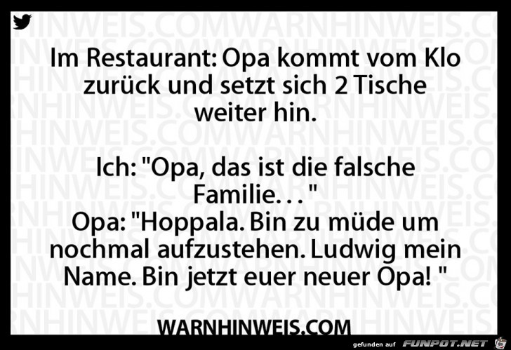 Opa im Restaurant Opa im Restaurant