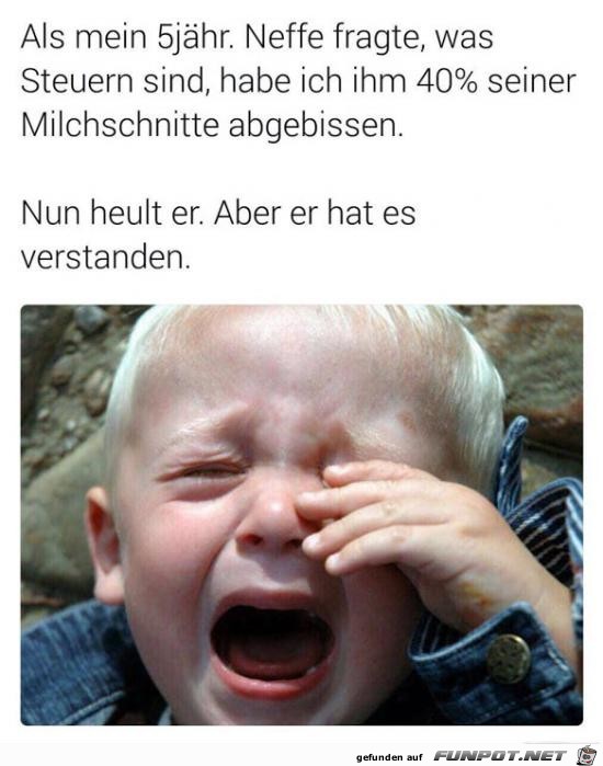 nun hat er es begriffen......