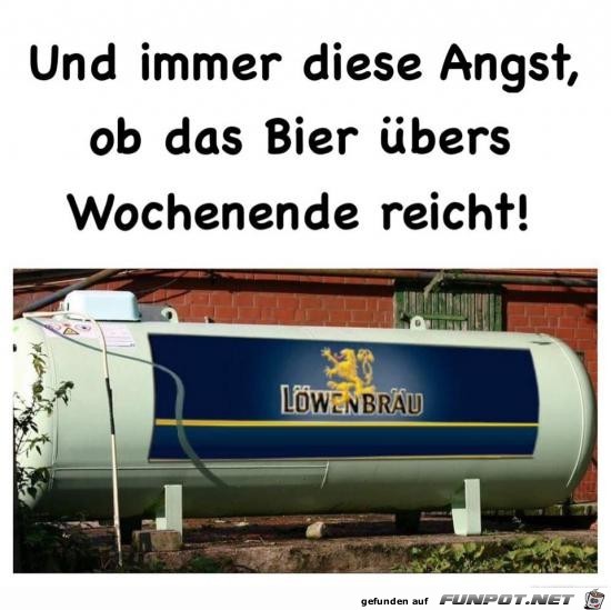 und immer diese Angst.....