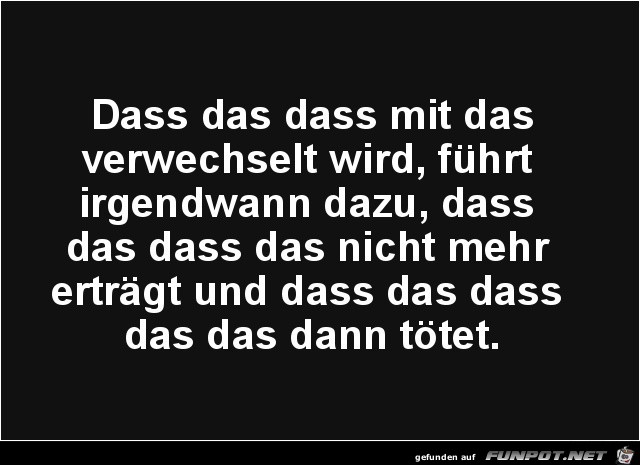 Alles verstanden? Alles verstanden?