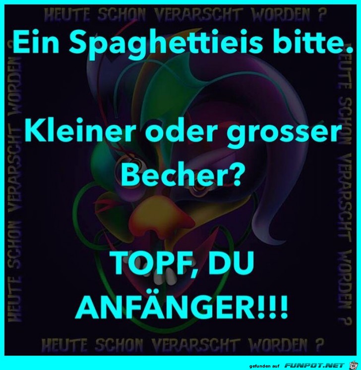 Spaghettieis Spaghettieis