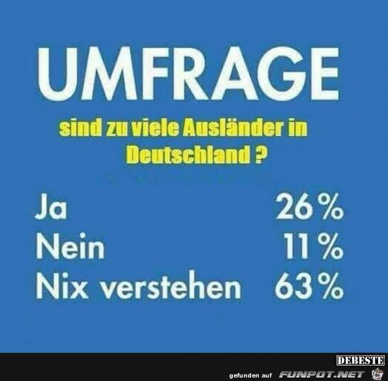 Umfrage.....