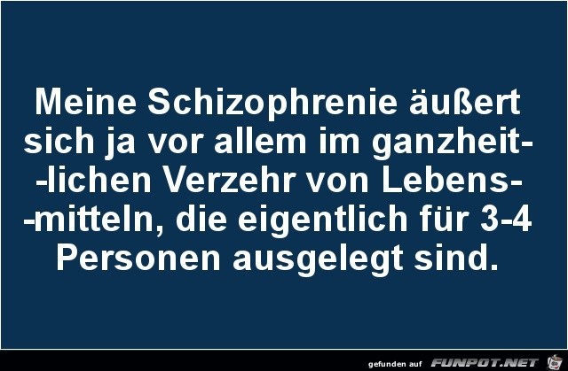 Meine Schizophrenie