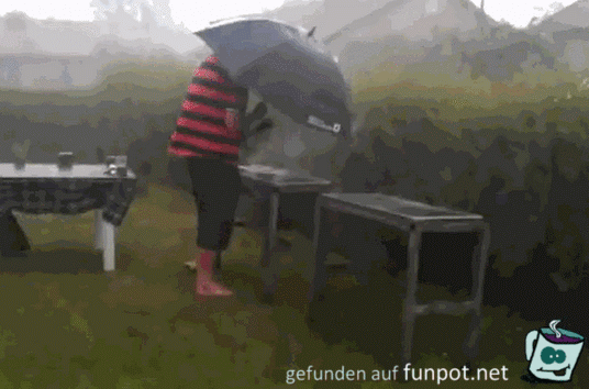 Definitiv kein Grillwetter Definitiv kein Grillwetter