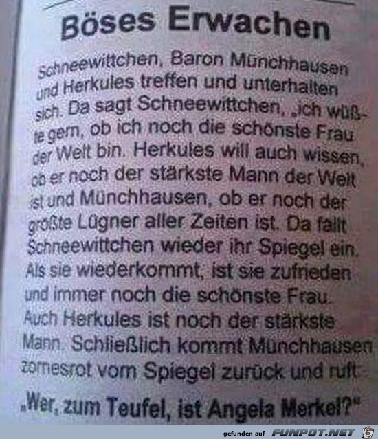 böses Erwachen....... böses Erwachen.......