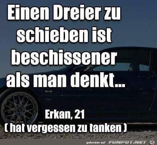 Einen Dreier zu schieben... Einen Dreier zu schieben...