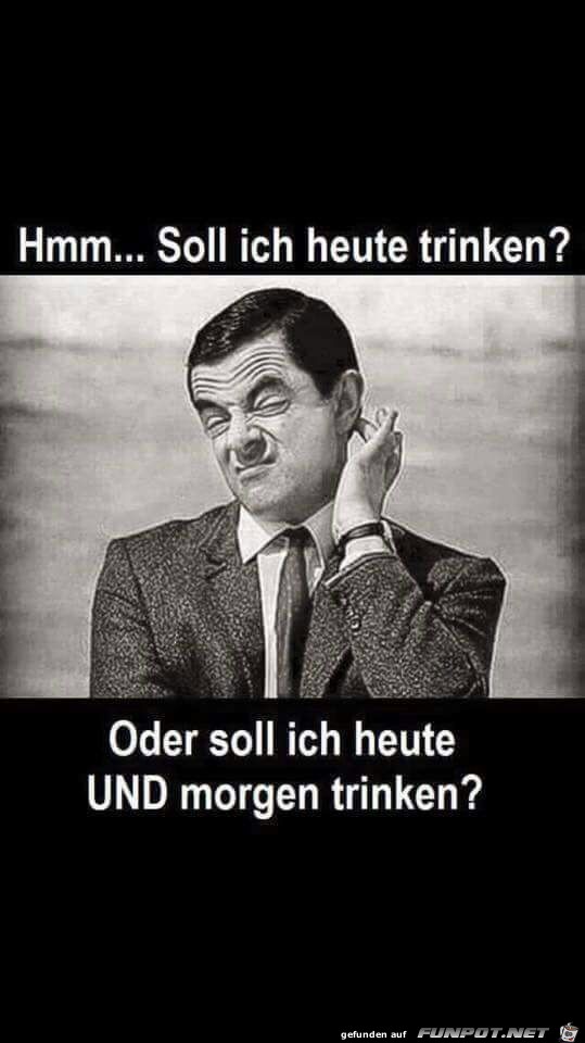 Soll ich trinken Soll ich trinken