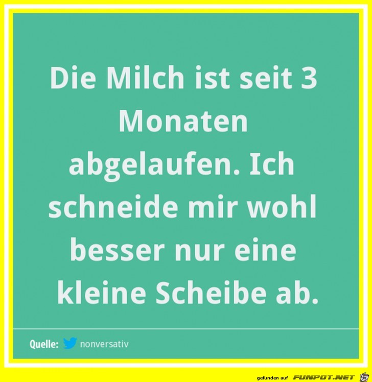 Abgelaufene Milch Abgelaufene Milch
