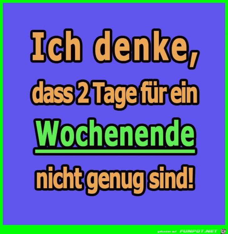 Wochenende