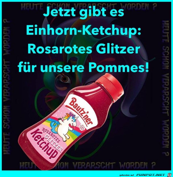 Einhorn-Ketchup