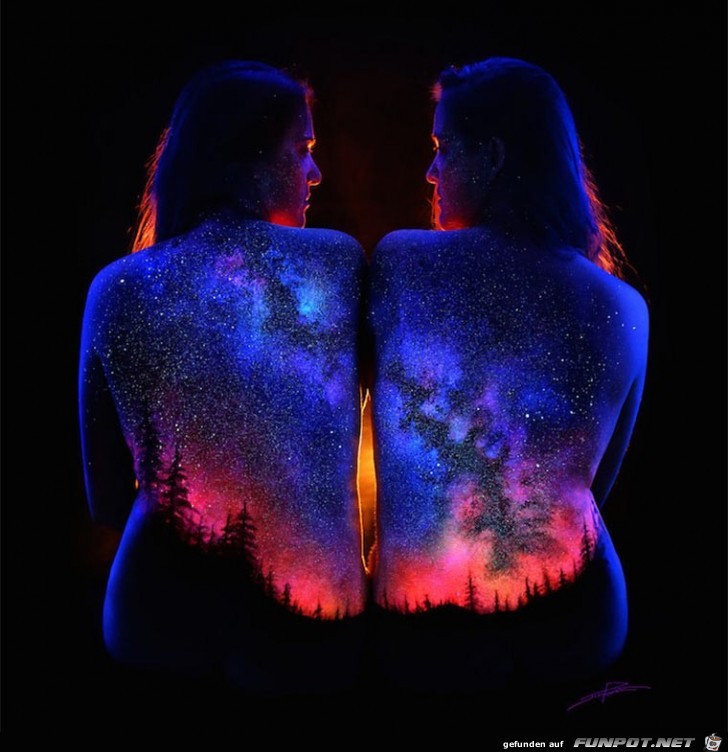 Blacklight Bodyscapes 01 Blacklight Bodyscapes 01